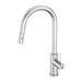 Nero Mecca Pull Out Sink Mixer With Vegie Spray Function - Brushed Nickel-NR221908BN-blue-leaf-bathware