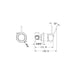 Nero Mecca Shower Mixer 60mm Handle Up Plate - Matte White-NR221911jMW-blue-leaf-bathware