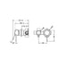 Nero Mecca Shower Mixer With Horizontal 2 Way Diverter - Brushed Bronze-NR221911uBZ-blue-leaf-bathware