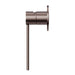 Nero Mecca Care Shower Mixer - Brushed Bronze-NR221911xBZ-blue-leaf-bathware