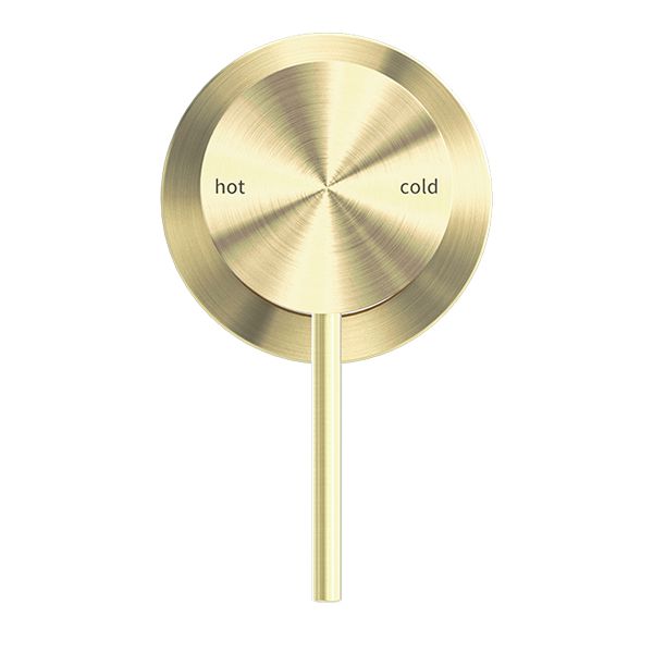 Nero Mecca Shower Mixer 60mm Plate - Brushed Gold-NR221911hBG-blue-leaf-bathware