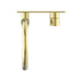 Nero Mecca Wall Basin/Bath Mixer Swivel Spout Handle Up - Brushed Gold-NR221910pBG-blue-leaf-bathware