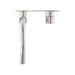 Nero Mecca Wall Basin/Bath Mixer Swivel Spout Handle Up - Brushed Nickel-NR221910pBN-blue-leaf-bathware