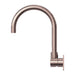 Nero Mecca Wall Basin/Bath Mixer Swivel Spout Handle Up - Brushed Bronze-NR221910pBZ-blue-leaf-bathware