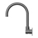 Nero Mecca Wall Basin/Bath Mixer Swivel Spout Handle Up - Gun Metal-NR221910pGM-blue-leaf-bathware