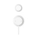 Nero Mecca Shower Mixer With Diverter Separate Back Plate - Matte White-NR221911sMW-blue-leaf-bathware