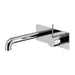 Nero Mecca Wall Basin/Bath Mixer Handle Up - Chrome-blue-leaf-bathware