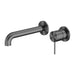 Nero Mecca Wall Basin/Bath Mixer Separate Back Plate - Gun Metal-blue-leaf-bathware