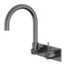 Nero Mecca Wall Basin/Bath Mixer Swivel Spout Handle Up - Gun Metal-NR221910pGM-blue-leaf-bathware