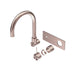 Nero Mecca Wall Basin/Bath Mixer Swivel Spout Handle Up (Trim Kit Only) - Brushed Bronze-NR221910pTBZ-blue-leaf-bathware