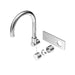 Nero Mecca Wall Basin/Bath Mixer Swivel Spout Handle Up (Trim Kit Only) - Chrome-NR221910pTCH-blue-leaf-bathware