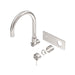 Nero Mecca Wall Basin/Bath Mixer Swivel Spout (Trim Kit Only) - Brushed Nickel-NR221910qTBN-blue-leaf-bathware