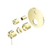 Nero Mecca Shower Mixer With Diverter (Trim Kit Only) - Brushed Gold-NR221911aTBG-blue-leaf-bathware