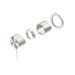 Nero Mecca Shower Mixer 60mm Plate (Trim Kit Only) - Brushed Nickel-NR221911hTBN-blue-leaf-bathware