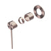 Nero Mecca Care Shower Mixer (Trim Kit Only) - Brushed Bronze-NR221911xTBZ-blue-leaf-bathware