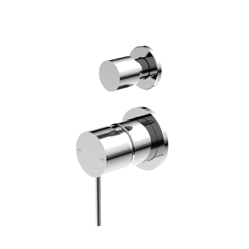 Nero Mecca Shower Mixer With Diverter Separate Back Plate - Chrome-NR221911sCH-blue-leaf-bathware