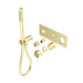 Nero Mecca Shower Mixer Diverter System (Trim Kit Only) - Brushed Gold-NR221912eTBG-blue-leaf-bathware