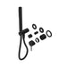 Nero Mecca Shower Mixer Diverter System Separate Back Plate (Trim Kit Only) - Matte Black-NR221912fTMB-blue-leaf-bathware