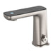 Nero Claudia Sensor Mixer With Black Top Display - Brushed Nickel-NR222101BN-blue-leaf-bathware