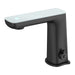 Nero Claudia Sensor Mixer With White Top Display - Matte Black-NR222102MB-blue-leaf-bathware