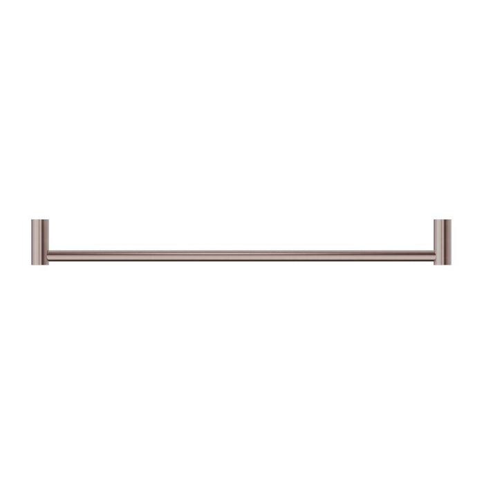 Nero Mecca II Single Towel Rail - Brushed Bronze-blue-leaf-bathware