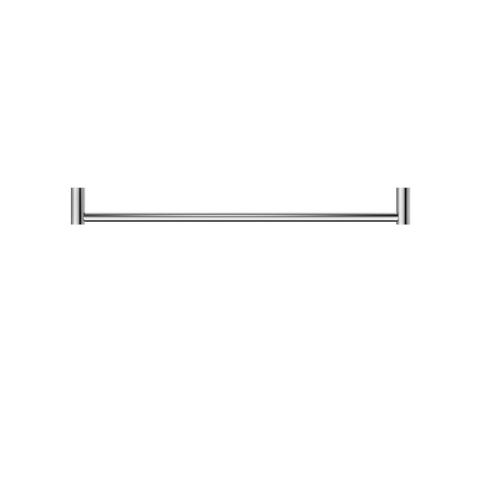 Nero Mecca II Single Towel Rail - Chrome-blue-leaf-bathware