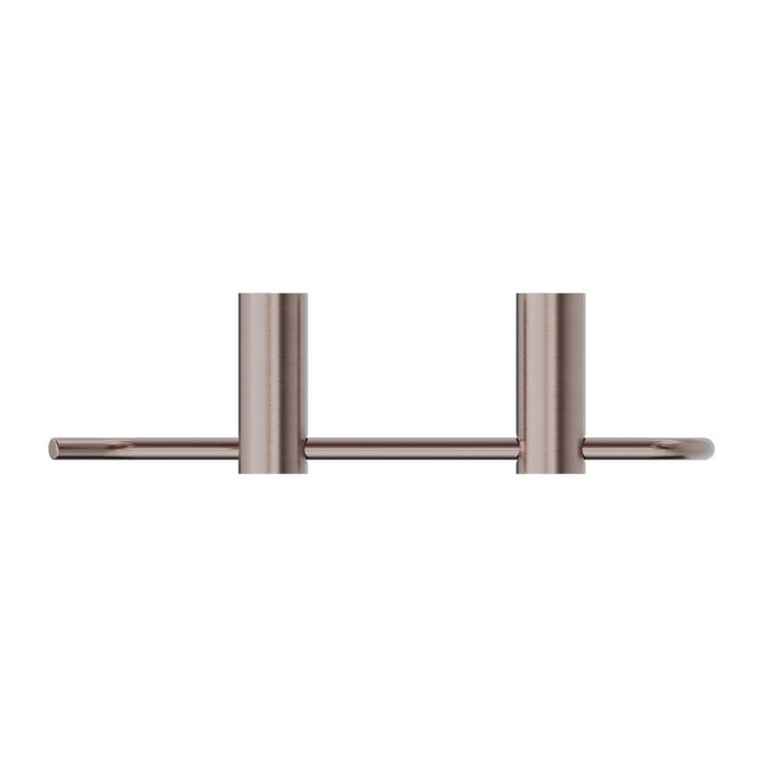 Nero Mecca II Hand Towel Rail - Brushed Bronze-NR2380BZ-blue-leaf-bathware