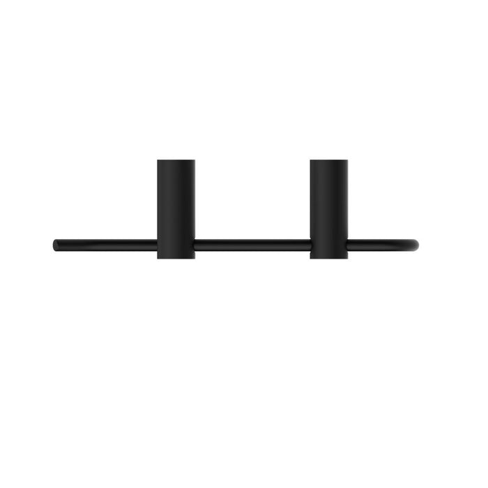 Nero Mecca II Hand Towel Rail - Matte Black-NR2380MB-blue-leaf-bathware