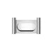 Nero Mecca II Soap Dish Holder - Chrome-NR2381CH-blue-leaf-bathware
