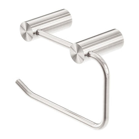 Nero Mecca II Toilet Roll Holder - Brushed Nickel-NR2386BN-blue-leaf-bathware
