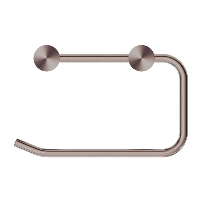 Nero Mecca II Toilet Roll Holder - Brushed Bronze-NR2386BZ-blue-leaf-bathware