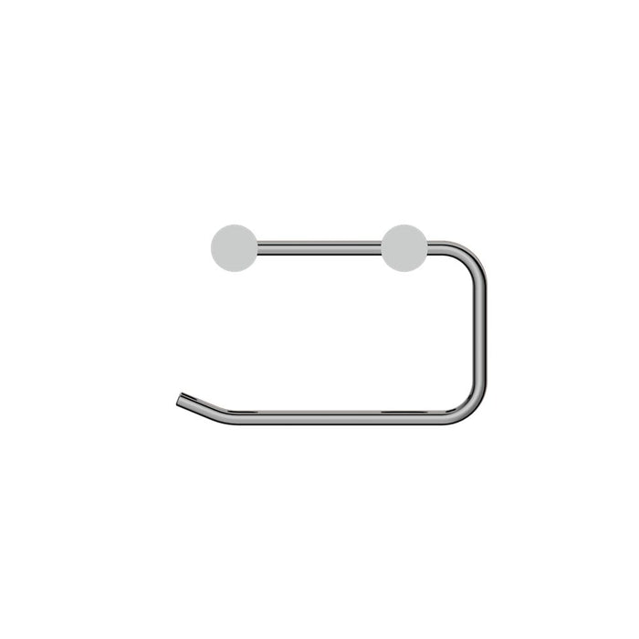 Nero Mecca II Toilet Roll Holder - Chrome-NR2386CH-blue-leaf-bathware