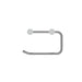 Nero Mecca II Toilet Roll Holder - Chrome-NR2386CH-blue-leaf-bathware