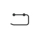 Nero Mecca II Toilet Roll Holder - Matte Black-NR2386MB-blue-leaf-bathware