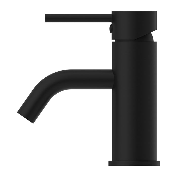 Nero Dolce Basin Mixer Stylish Spout - Matte Black-NR250802aMB-blue-leaf-bathware