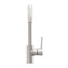 Nero Dolce Kitchen Mixer Gooseneck - Brushed Nickel-NR250807BN-blue-leaf-bathware