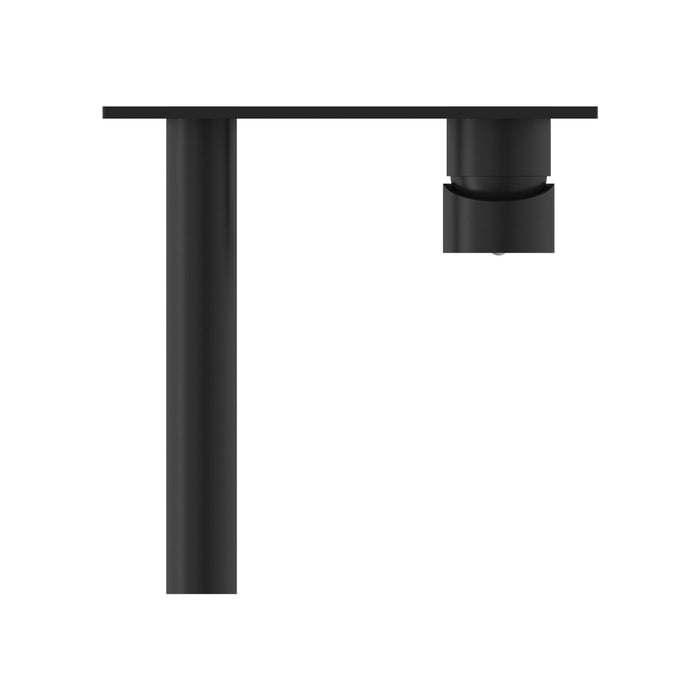 Nero Dolce Wall Basin/Bath Mixer Straight Spout - Matte Black-NR250807aMB-blue-leaf-bathware