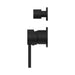 Nero Dolce Shower Mixer With Diverter Separate Back Plate - Matte Black-NR250811eMB-blue-leaf-bathware