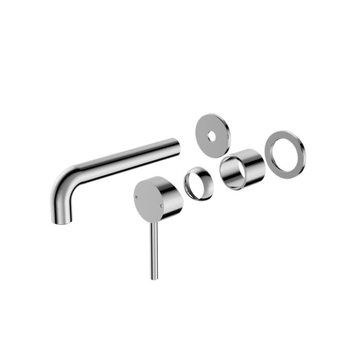 Nero Dolce Wall Basin/Bath Mixer Separate Back Plate (Trim Kit Only) - Chrome-NR250810ctCH-blue-leaf-bathware