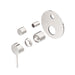 Nero Dolce Shower Mixer With Diverter (Trim Kit Only) - Brushed Nickel-NR250811aTBN-blue-leaf-bathware