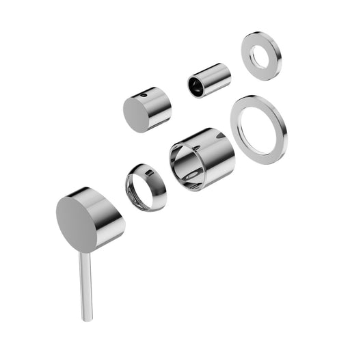 Nero Dolce Shower Mixer With Diverter Separate Back Plate (Trim Kit Only) - Chrome-NR250811eTCH-blue-leaf-bathware