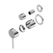 Nero Dolce Shower Mixer With Diverter Separate Back Plate (Trim Kit Only) - Chrome-NR250811eTCH-blue-leaf-bathware