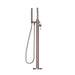 Nero Opal Freestanding Bath Mixer With Hand Shower - Brushed Bronze-NR251903aBZ-blue-leaf-bathware