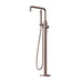 Nero Opal Freestanding Bath Mixer With Hand Shower - Brushed Bronze-NR251903aBZ-blue-leaf-bathware