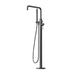 Nero Opal Freestanding Bath Mixer With Hand Shower - Graphite-NR251903aGR-blue-leaf-bathware