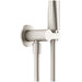 Nero Opal Shower On Bracket With Air Shower - Brushed Nickel-NR251905BN-blue-leaf-bathware