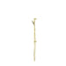 Nero Opal Shower Rail With Air Shower II - Brushed Gold-NR251905GBG-blue-leaf-bathware