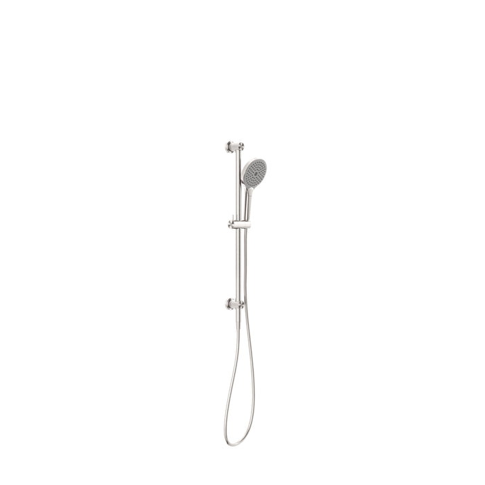 Nero Opal Shower Rail With Air Shower II - Brushed Nickel-NR251905GBN-blue-leaf-bathware