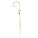 Nero Opal Twin Shower With Air Shower II - Brushed Gold-NR251905HBG-blue-leaf-bathware