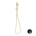 Nero Opal Shower Rail With Air Shower - Brushed Gold-NR251905aBG-blue-leaf-bathware